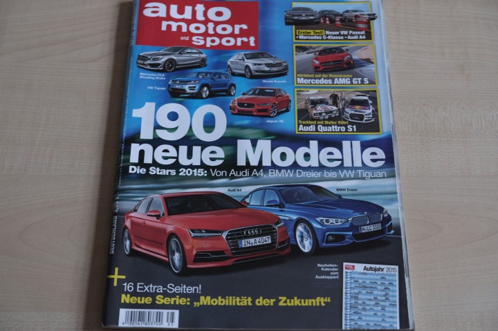 Deckblatt Auto Motor und Sport (25/2014)